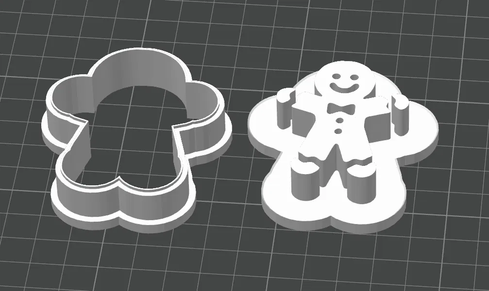 Khuôn Cắt Bánh Gừng Giáng Sinh Cổ Điển - Image 1