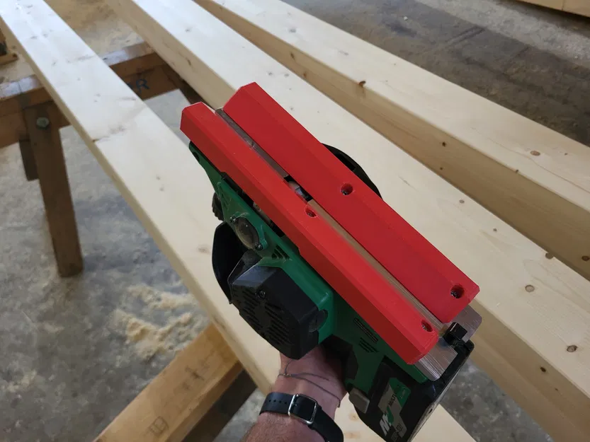 Adapter Vát Cạnh Máy Bào Hikoki P18DSL - Fasehobel Adapter - Image 2