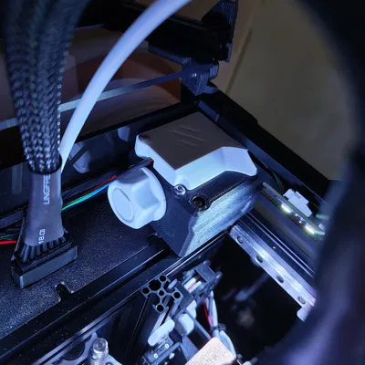 Voron 0.2 - Nắp che bộ căng đai có dẫn dây