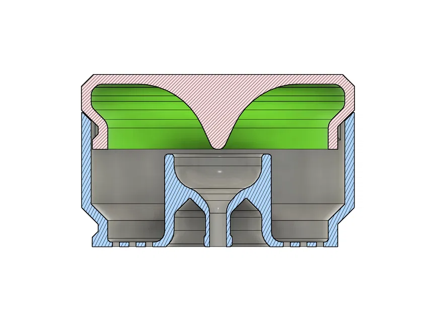 Tháp Thủy Canh Module (Nắp Phân Phối Hồ Sơ Thấp) - Image 3