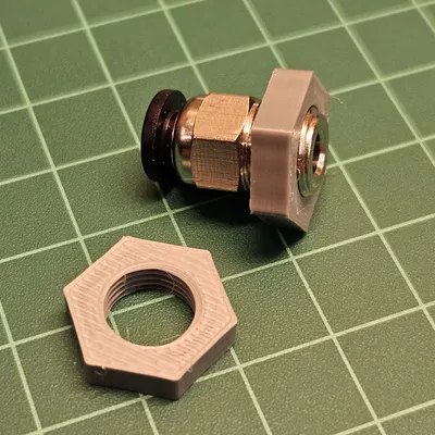 Đai ốc M10 4x15mm cho khớp nối PTFE PC4-M10