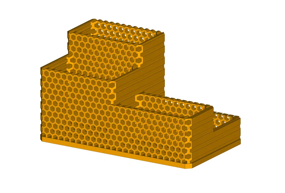 Khay Đựng Đồ Để Bàn - Tổ Ong - Image 1