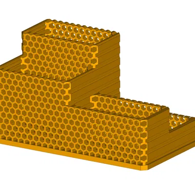 Khay Đựng Đồ Để Bàn - Tổ Ong