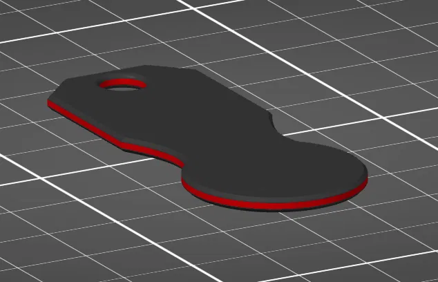 Chip Xe Đẩy Gắn Móc Khoá / Abziehbarer Einkaufswagenchip-Schlüsselanhänger - Image 3