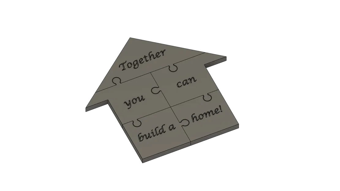 Mô Hình Nhà Xếp Hình 3D - Image 1