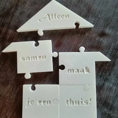 Mô Hình Nhà Xếp Hình 3D