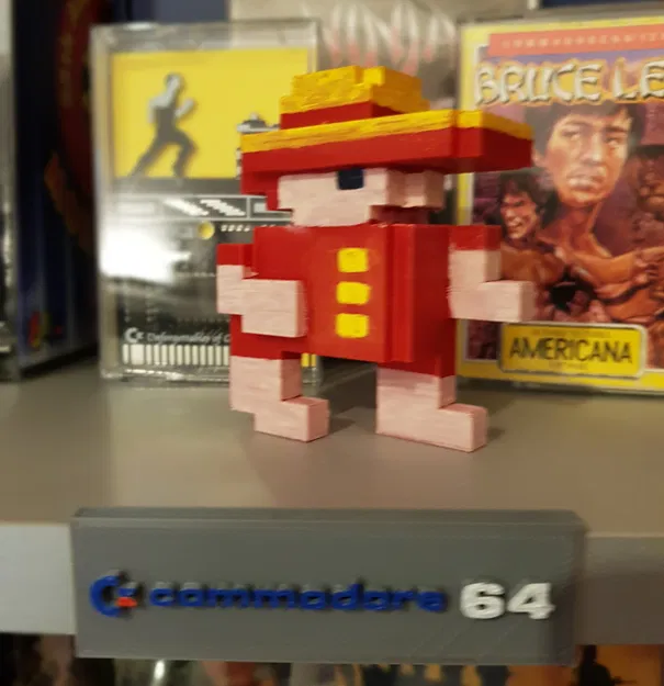 Panama Joe (Montezuma's Revenge | C64 | 8-bit) - Mô Hình 3D - Image 1