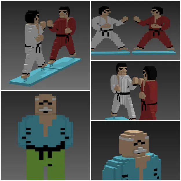 Nhân Vật International Karate ( C64 / 8-bit ) - Image 2