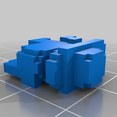 Panama Joe (Montezuma's Revenge | C64 | 8-bit) - Mô Hình 3D