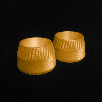 Chân Nến Đèn Trà Module | Thắp Sáng Mọi Lễ Hội | Thiết Kế Đường Thẳng & Xoắn Ốc