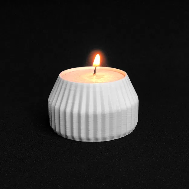 Chân Nến Đèn Trà Module | Thắp Sáng Mọi Lễ Hội | Thiết Kế Đường Thẳng & Xoắn Ốc - Image 4