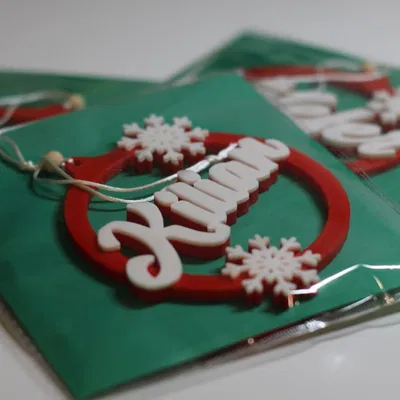 Trái Châu Giáng Sinh 3D Độc Đáo - Trang Trí Cây Thông Theo Phong Cách Riêng