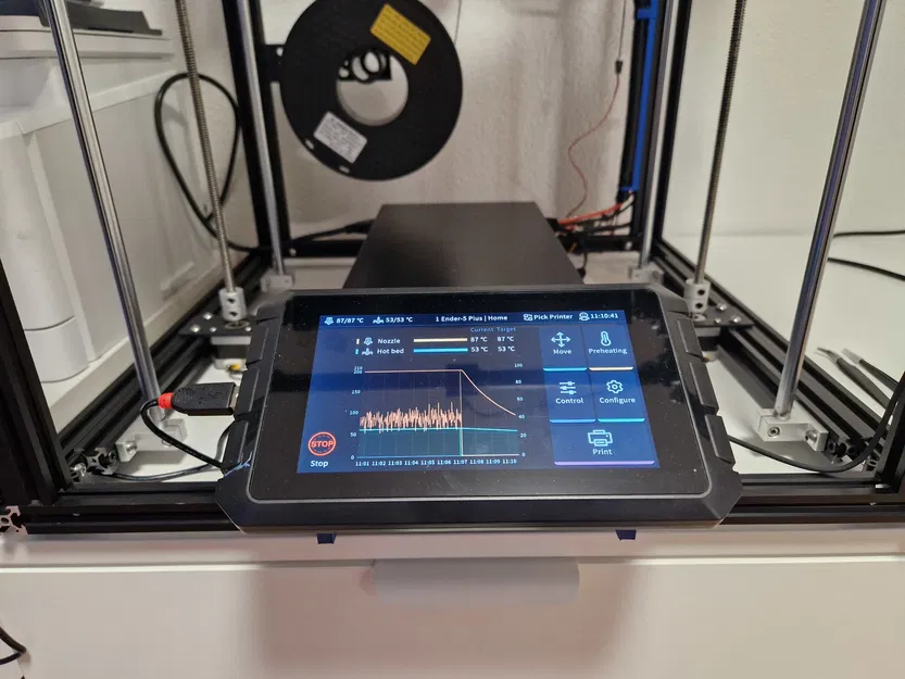 Giá đỡ Sonic Pad, thiết kế cho Ender 5 + - Image 3