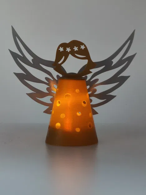 Đèn Lồng Thiên Thần Giáng Sinh Nến Tealight - Image 2