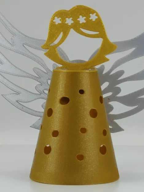 Đèn Lồng Thiên Thần Giáng Sinh Nến Tealight - Image 3