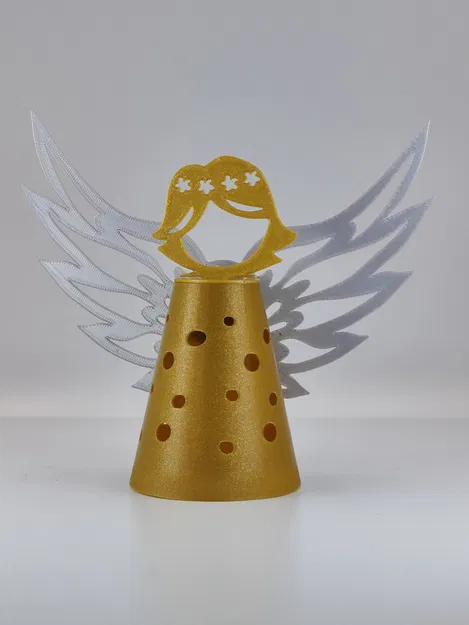 Đèn Lồng Thiên Thần Giáng Sinh Nến Tealight - Image 4