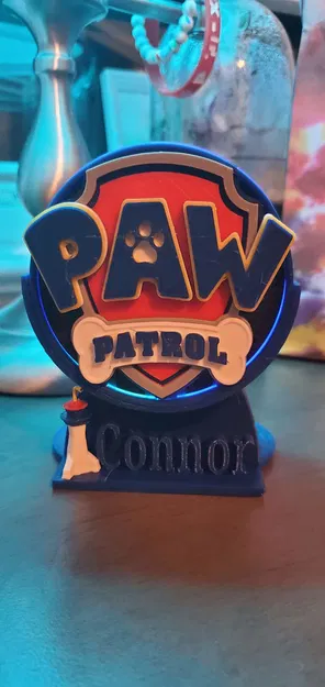 Giá đỡ Alexa Dot Gen 2 chủ đề Paw Patrol - Image 1
