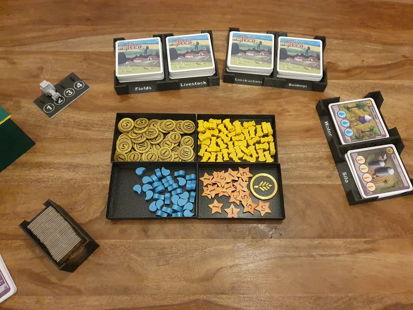 Khay Insert "Fields of Green" - Image 1