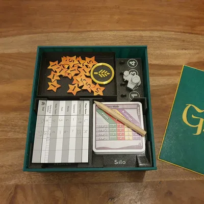 Khay Insert "Fields of Green"