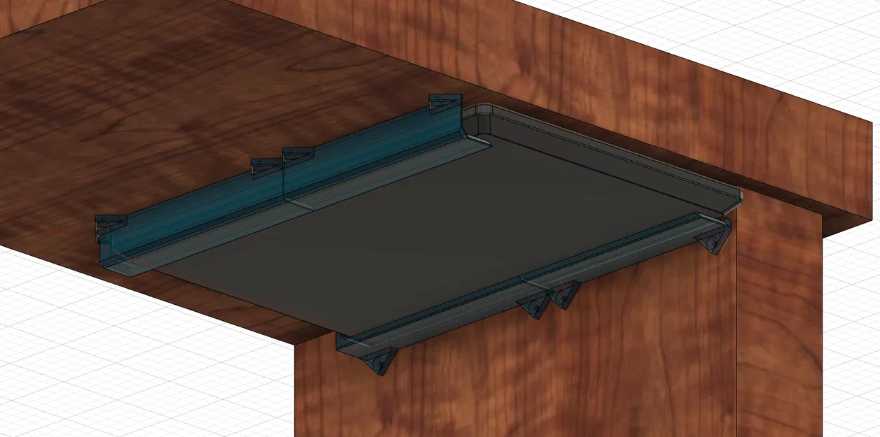 Đế Cắm Laptop Treo Dưới Bàn - Image 2