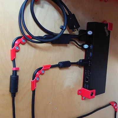 Đế Cắm Laptop Treo Dưới Bàn