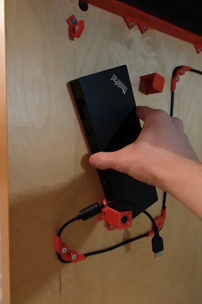 Đế Cắm Laptop Treo Dưới Bàn - Image 6