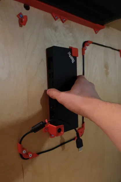 Đế Cắm Laptop Treo Dưới Bàn - Image 7