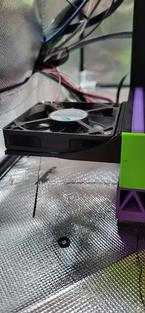 Đế gắn quạt 80mm cho khung nhôm 2020/3030/4040 - Image 2