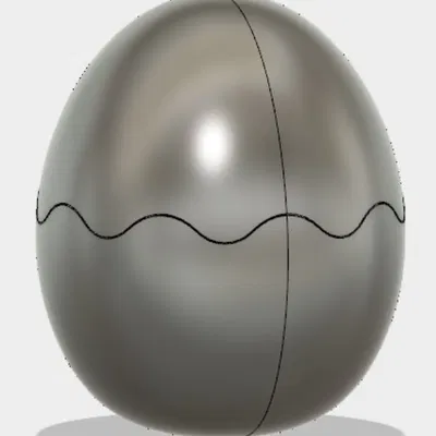 Trứng Bất Ngờ - Mô hình 3D có thể bể