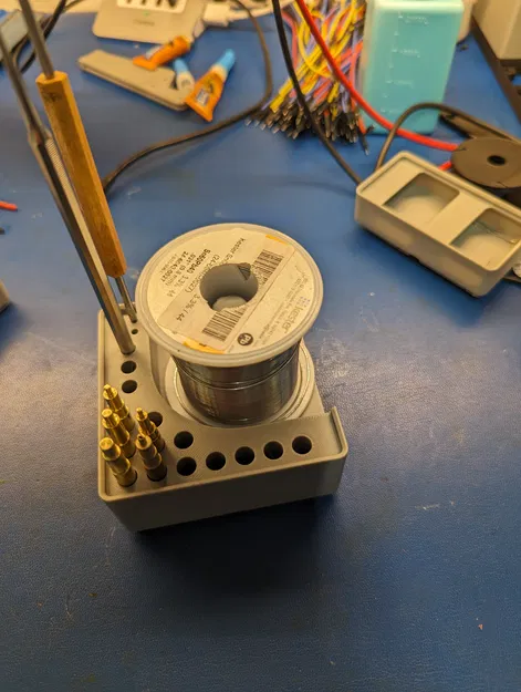 Kệ Solder Gridfinity, Mũi Hàn Hako 888 và Que Gắp - Image 3