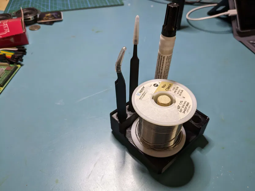 Hộp Đựng Thiếc, Flux và Dụng Cụ Gridfinity - Image 1