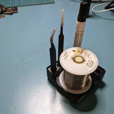 Hộp Đựng Thiếc, Flux và Dụng Cụ Gridfinity