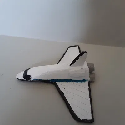 Tàu Con Thoi Không Gian Đơn Giản