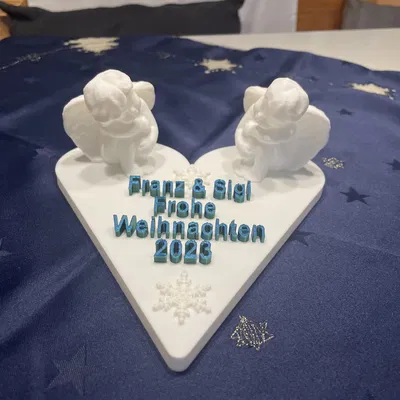 Tim Giáng Sinh 2023 - Mẫu In 3D