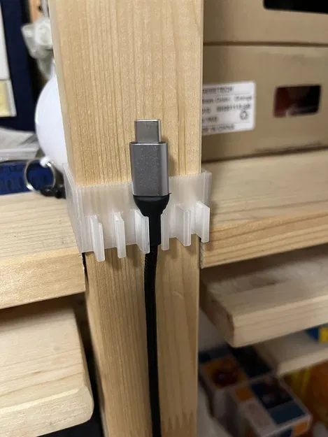 Giá đỡ dây cáp cho kệ IKEA IVAR - Image 1