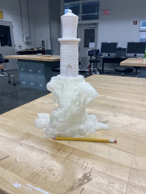 Mô Hình Ngọn Hải Đăng Tourlitis - Image 4