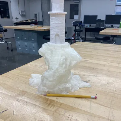 Mô Hình Ngọn Hải Đăng Tourlitis