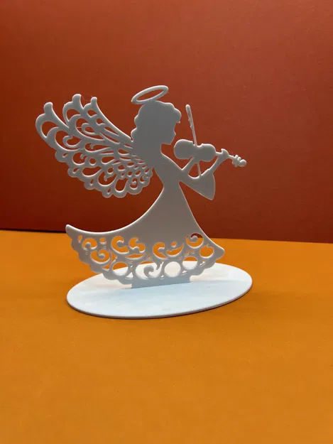 Thiên Thần Giáng Sinh Cầm Vĩ Cầm (Weihnachtsengel mit Geige) - Image 2