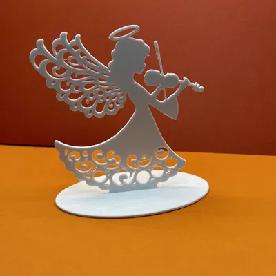 Thiên Thần Giáng Sinh Cầm Vĩ Cầm (Weihnachtsengel mit Geige)