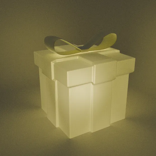 Hộp quà Giáng sinh đèn LED - Image 1