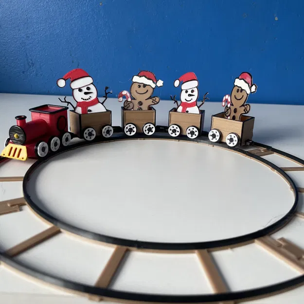 Tàu Hỏa Giáng Sinh Ông Già Noel - Image 2