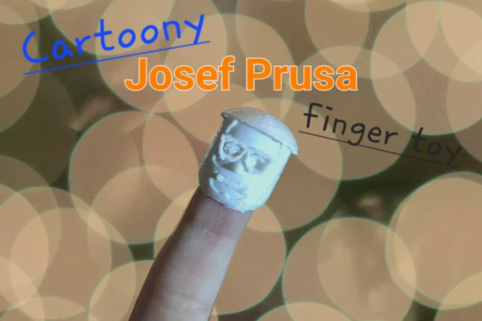 Đầu Ngón Tay Josef Prusa Hoạt Hình - Image 1
