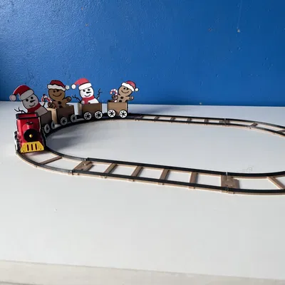 Tàu Hỏa Giáng Sinh Ông Già Noel