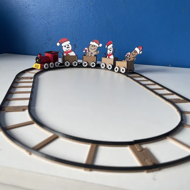 Tàu Hỏa Giáng Sinh Ông Già Noel - Image 5