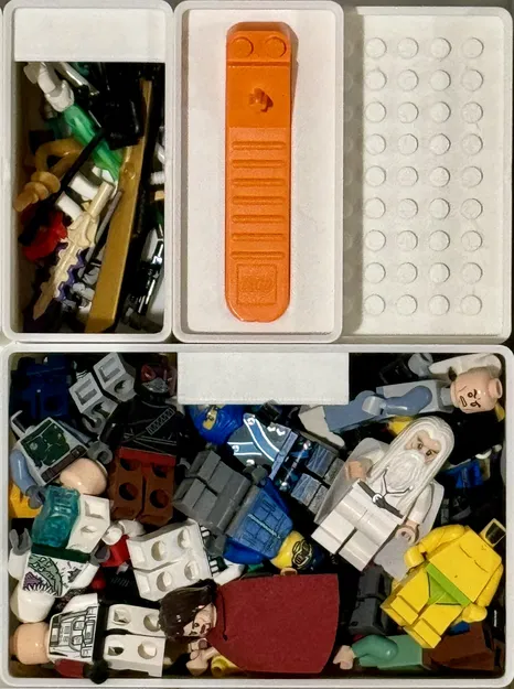 Tách Lego Brick và Trục Gridfinity 96874 - Image 3