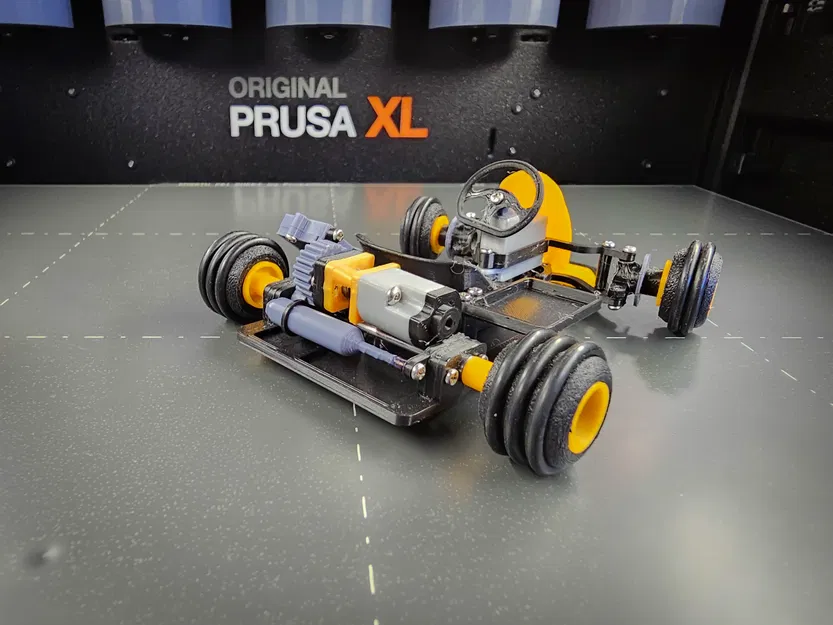 Mô hình Tỷ lệ Động cơ N20 Có Hộp số và Trục Xoay - Image 1