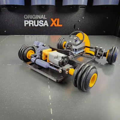 Mô hình Tỷ lệ Động cơ N20 Có Hộp số và Trục Xoay