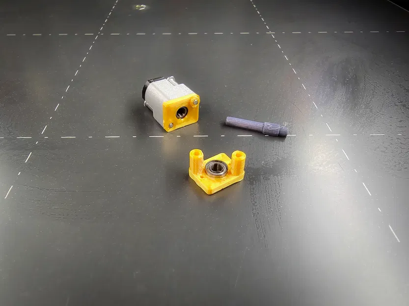 Mô hình Tỷ lệ Động cơ N20 Có Hộp số và Trục Xoay - Image 2