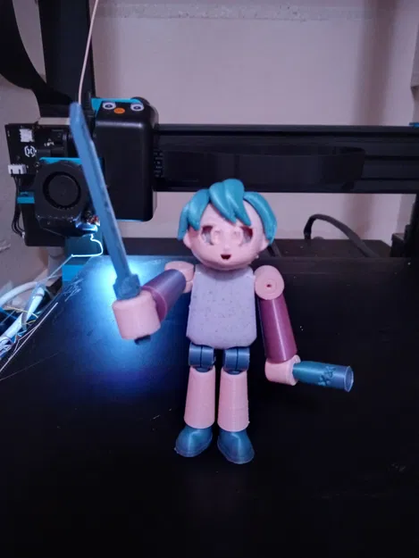 ChibiPrinto 3d Mô Hình Lắp Ráp Sắp Hoàn Thành (Alpha Sớm) - Image 2