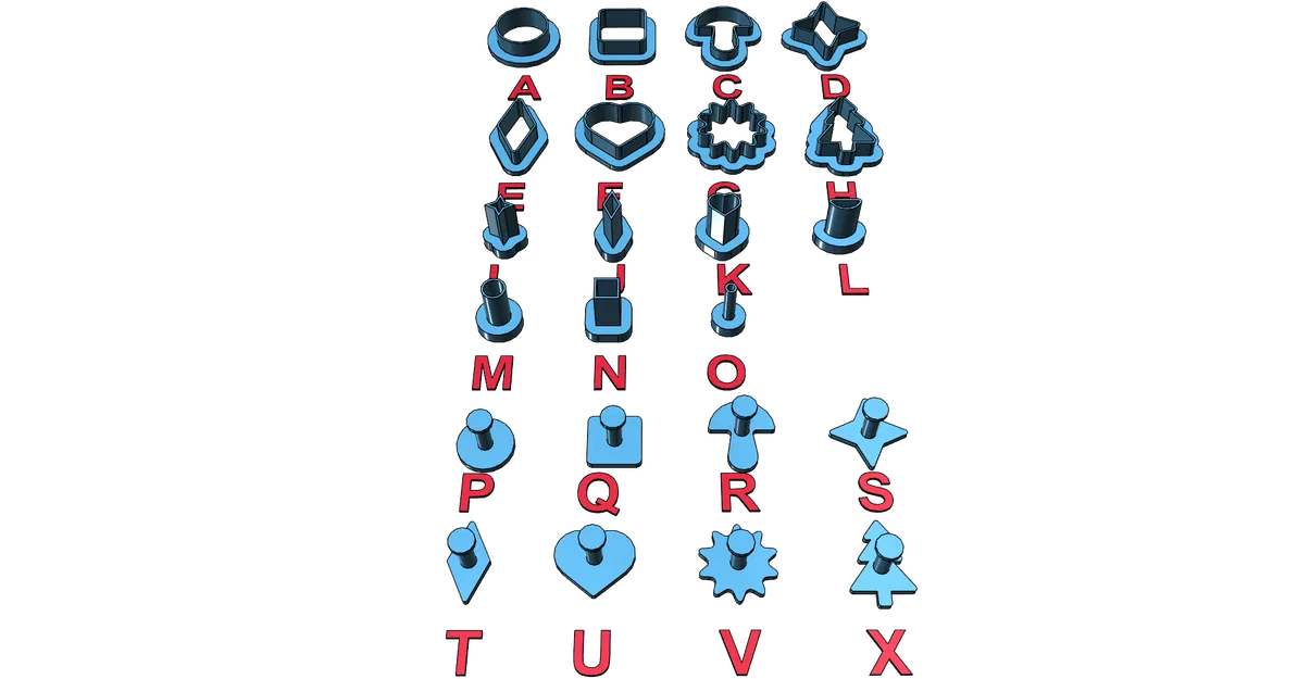 Khuôn Cắt Bánh Quy Dễ In - Image 1